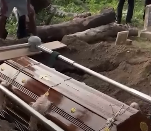 மயானத்தில் நடந்த மர்மத் திருட்டு முயற்சி